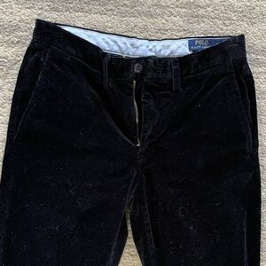 Polo Ralph Lauren Bedford Stretch Corduroy Pants black 30x32